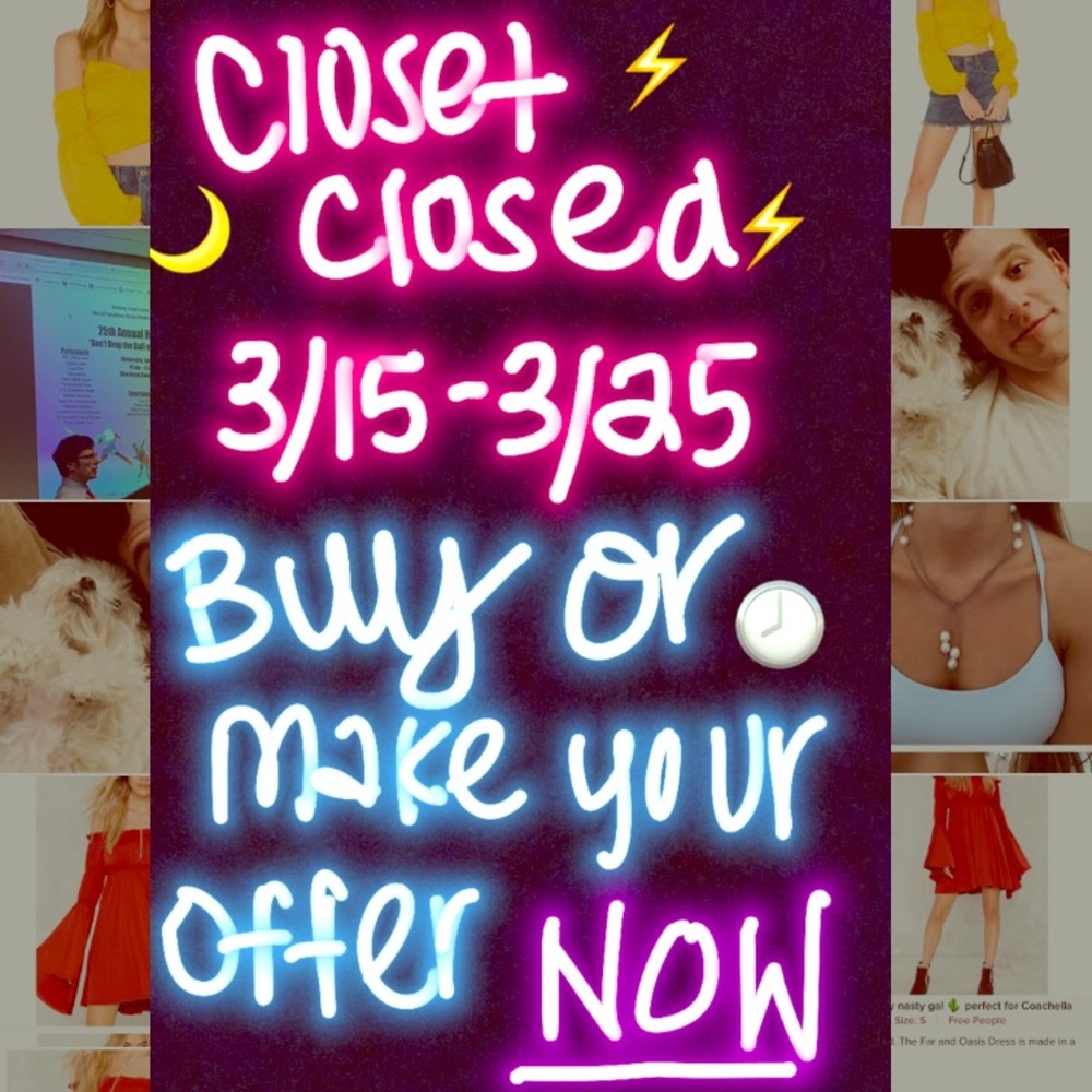 Will accept all reasonable offers!!!